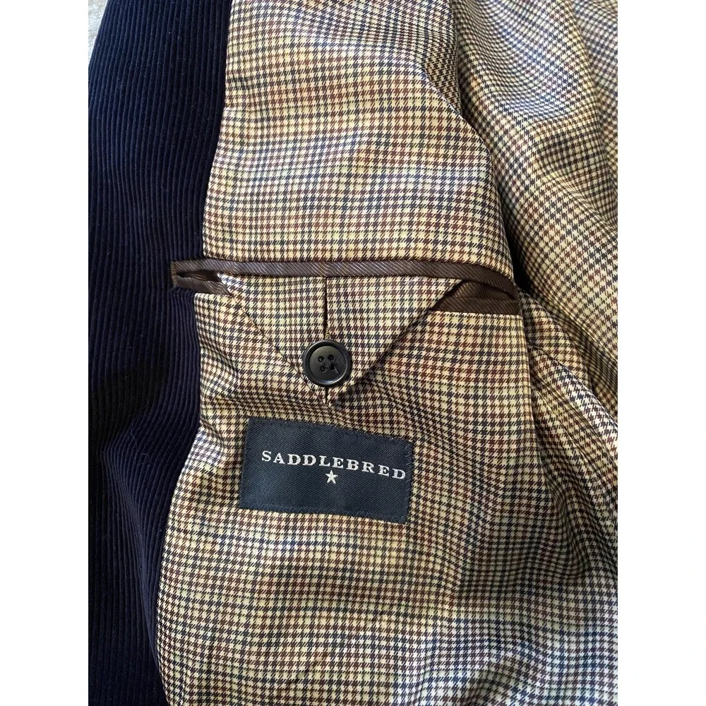 Saddlebred tag business button