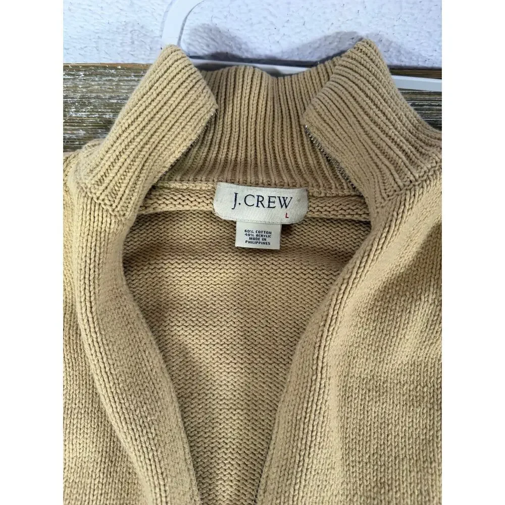 J. Crew crew camel