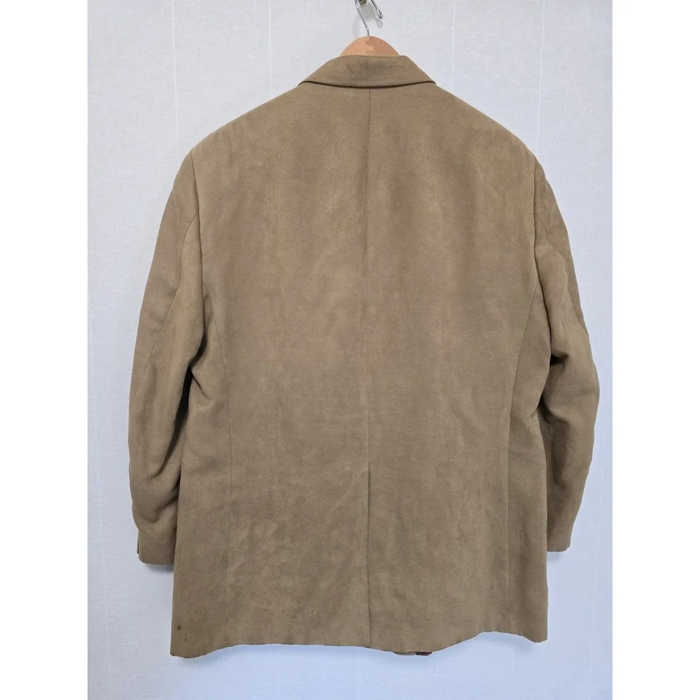 Lauren Ralph Lauren length blazer suede