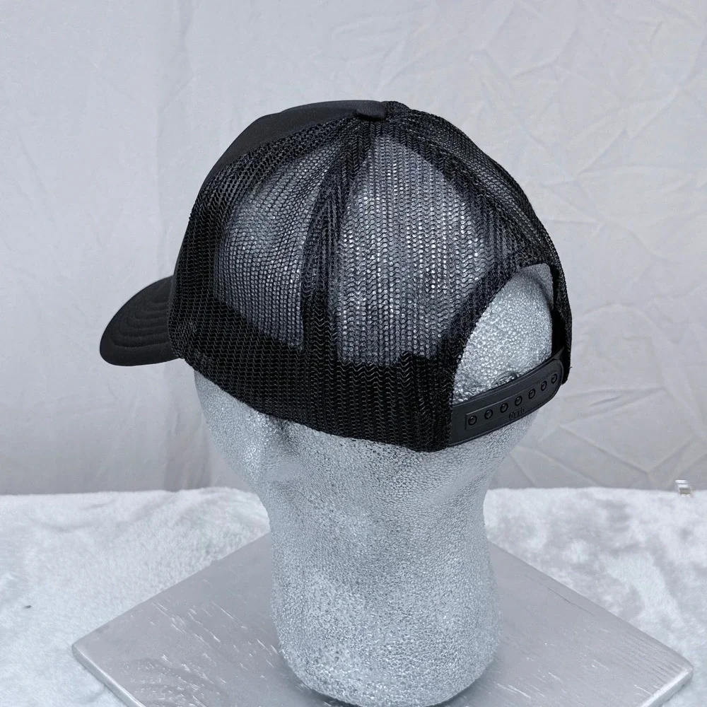 Vintage Otto Ohio State Mesh Trucker Hat‎ Mens Black Red Snapback Logo Cap Retro