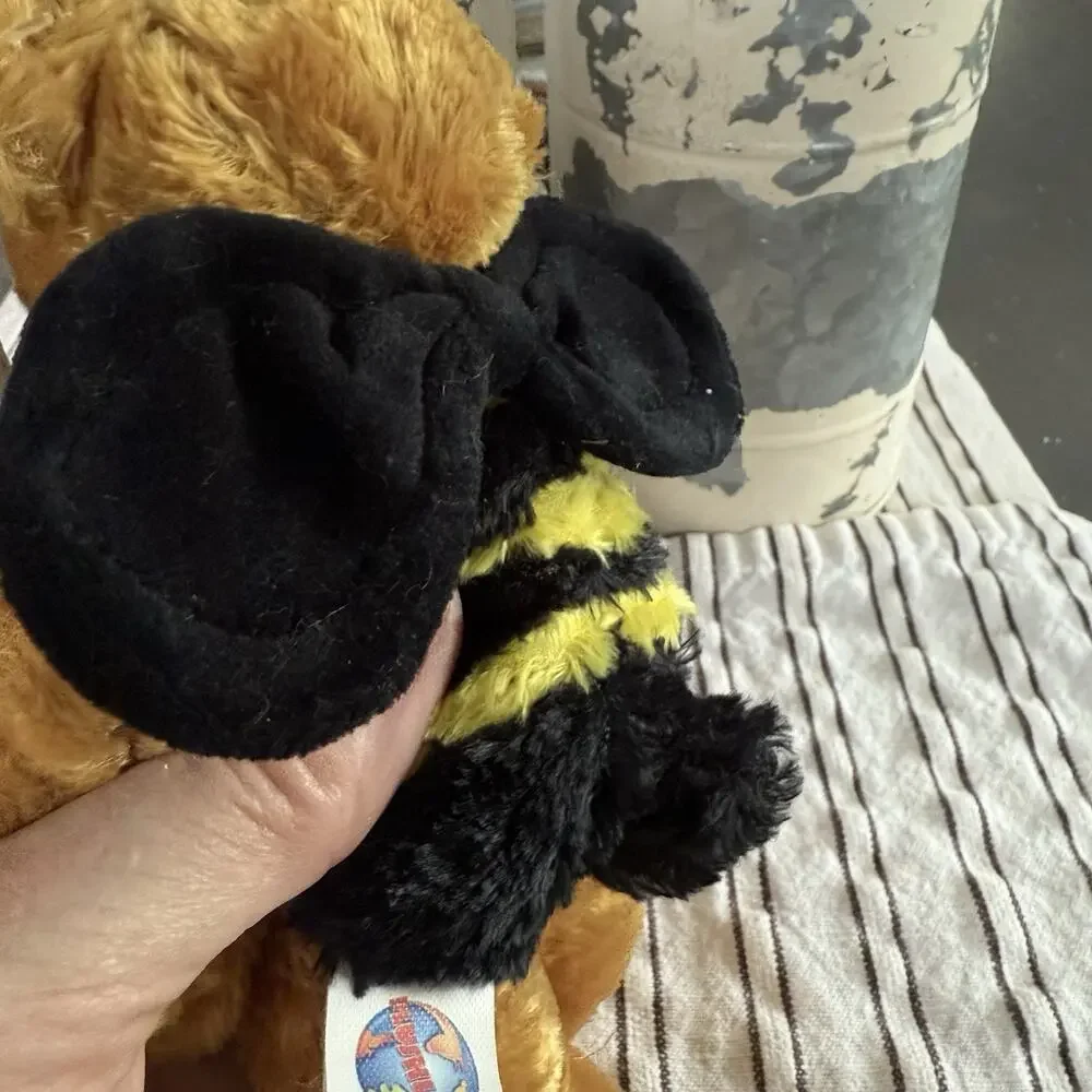 Plushland Licensed Plush Teddy Bear Beanie‎ Bumblebee Outfit AR442 NWT