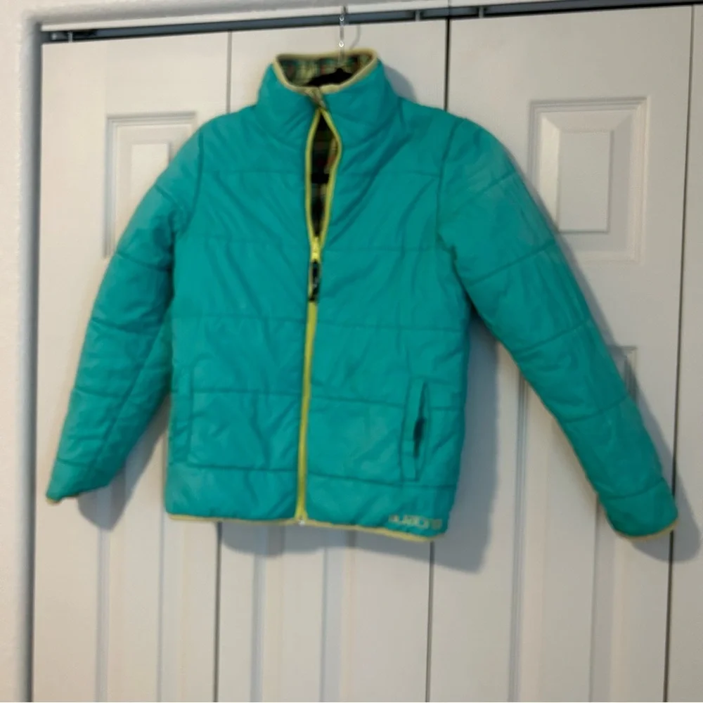 Burton plaid teal