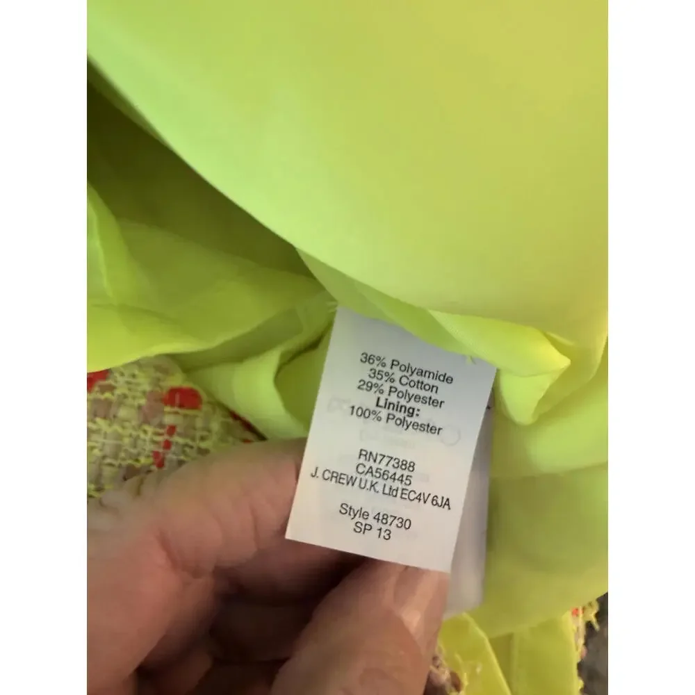 J. Crew crew neon