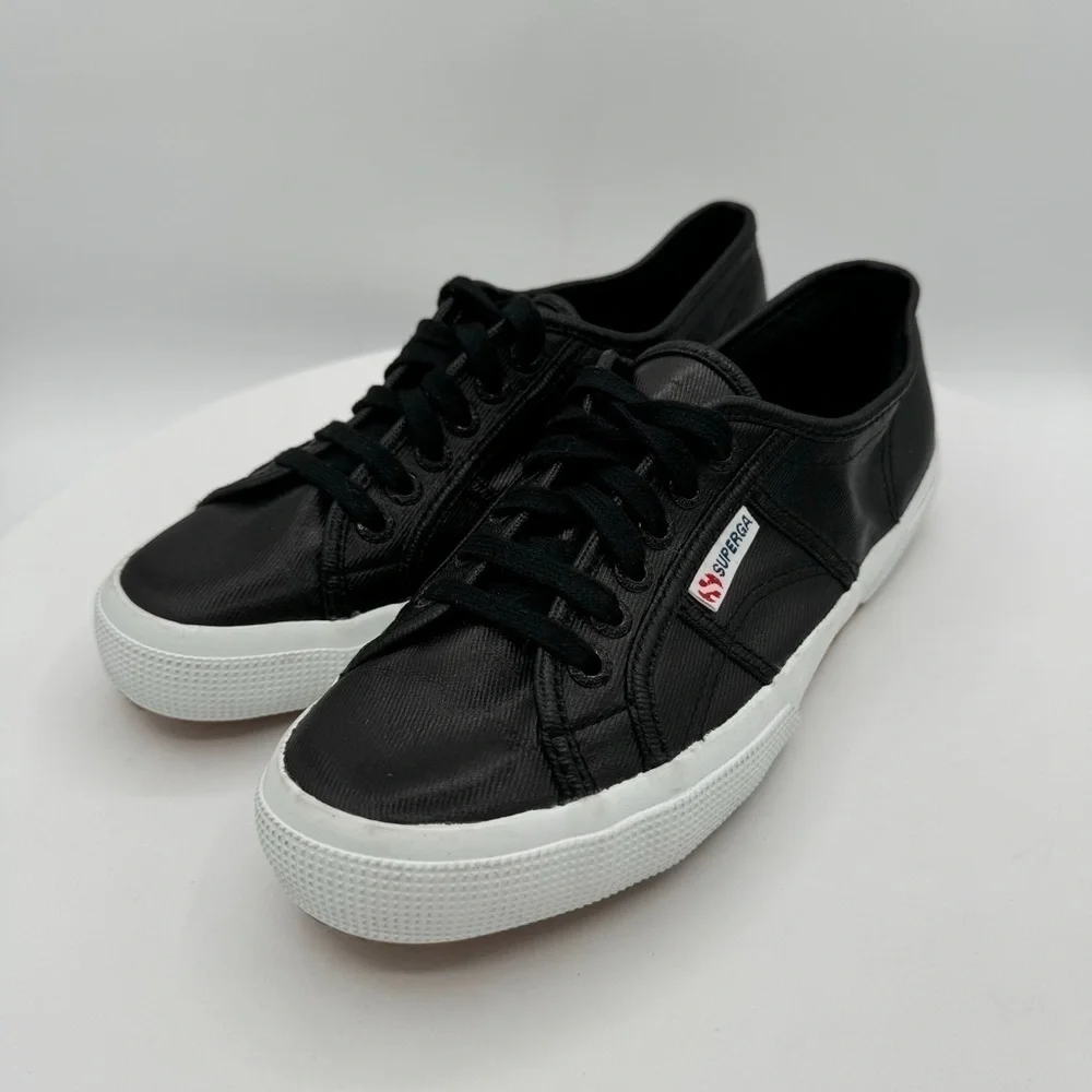 Superga these black