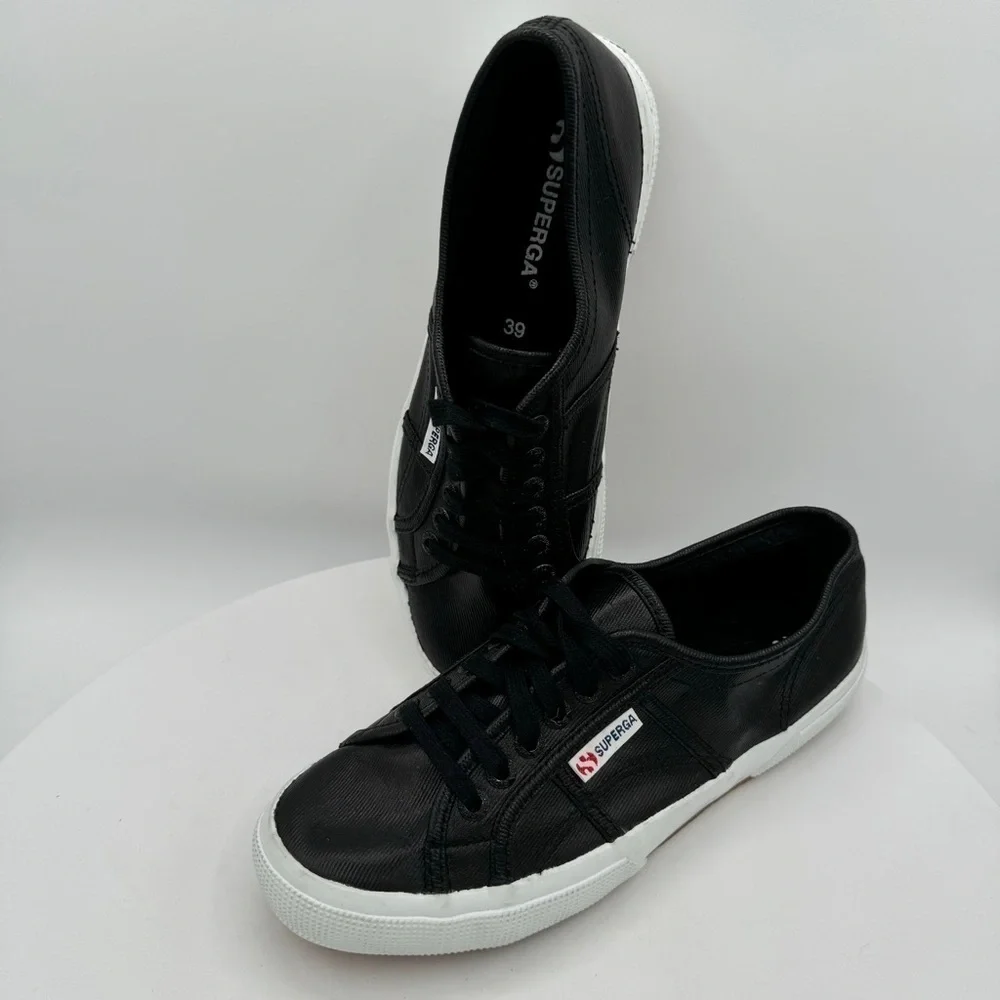 Superga these black