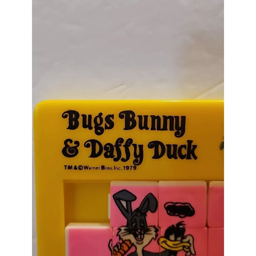 Vtg 1979‎ Bugs Bunny Daffy Duck + Woody Woody Woodpecker Sliding Puzzle Toys
