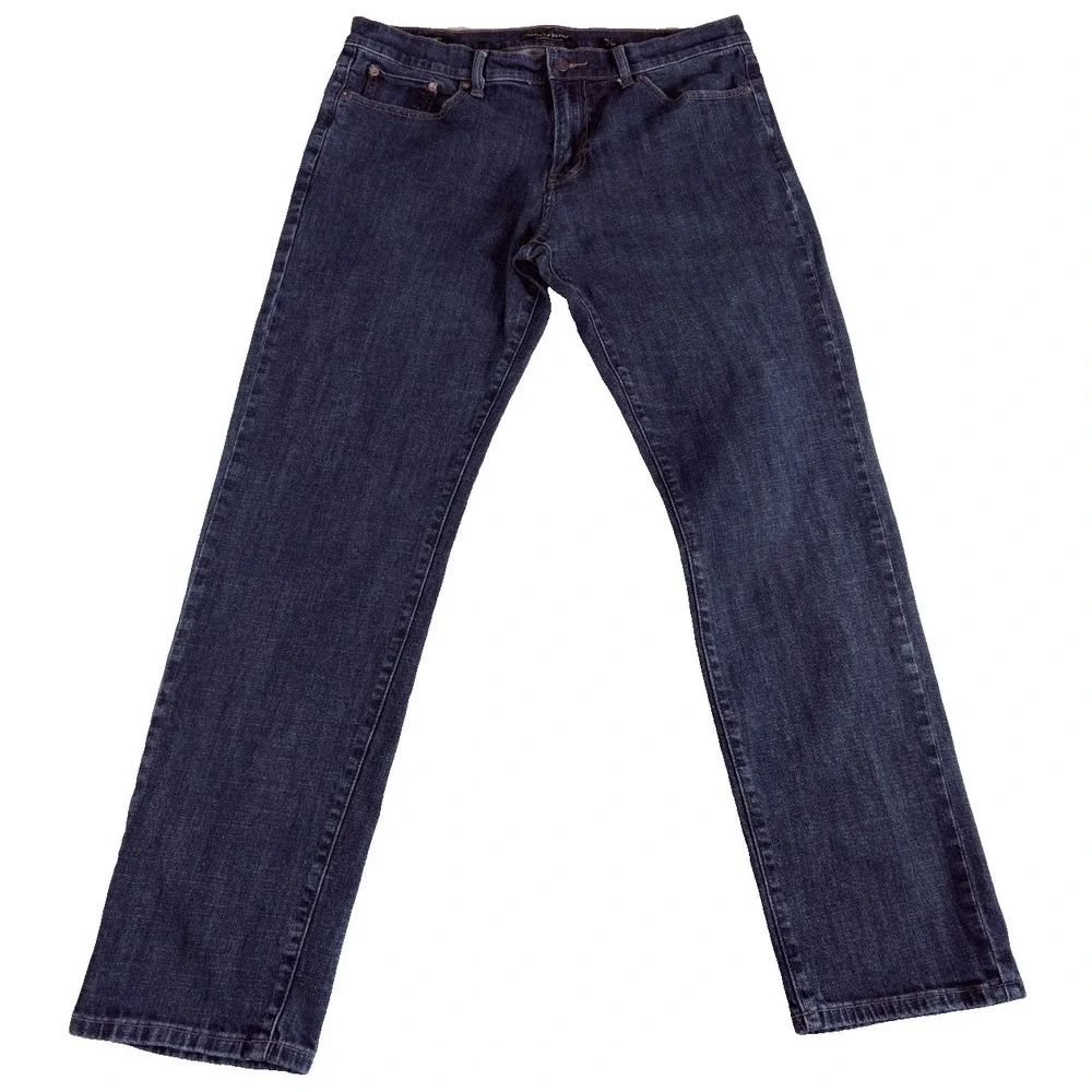 Lucky Brand Los Angeles 221 Original‎ Straight Jeans Mens 36x34 (37x32.5) Blue