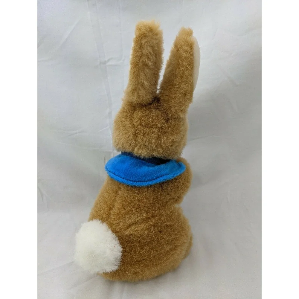 Tan Rabbit Plush 10 Inch Blue Cape Carrot Lemonwood Asia Stuffed Animal‎ Toy