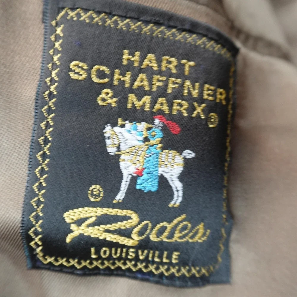 Hart Schaffner Marx be have measurements