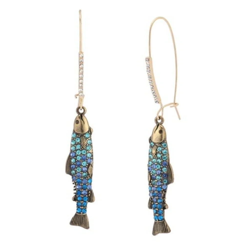 Betsey Johnson whimsical dangle