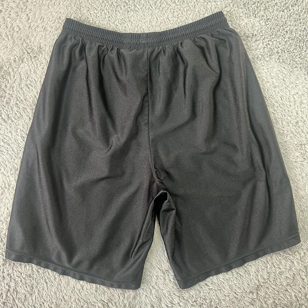Nike‎ Dazzle Shorts Mens L Black Athletic Gym Training Silky Shimmer Athleisure