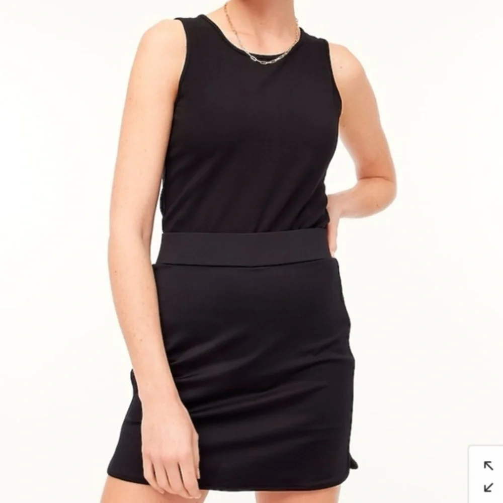 J. Crew. Black Active Skort. Size Small.