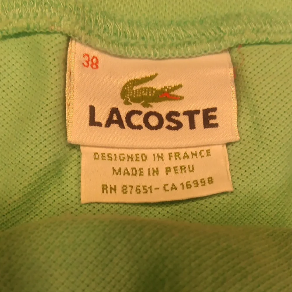 Vintage Lacoste Tiered Ruffle Tennis Skirt