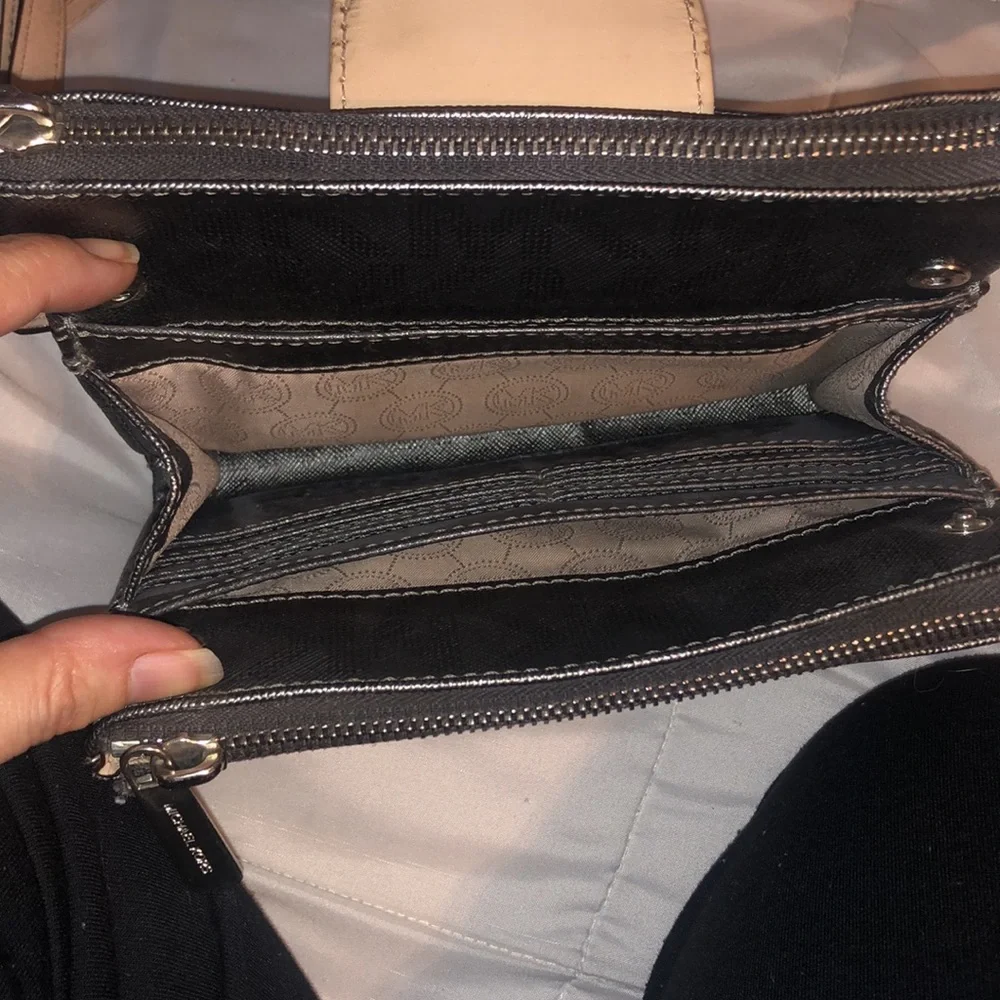 Michael Kors silver allover