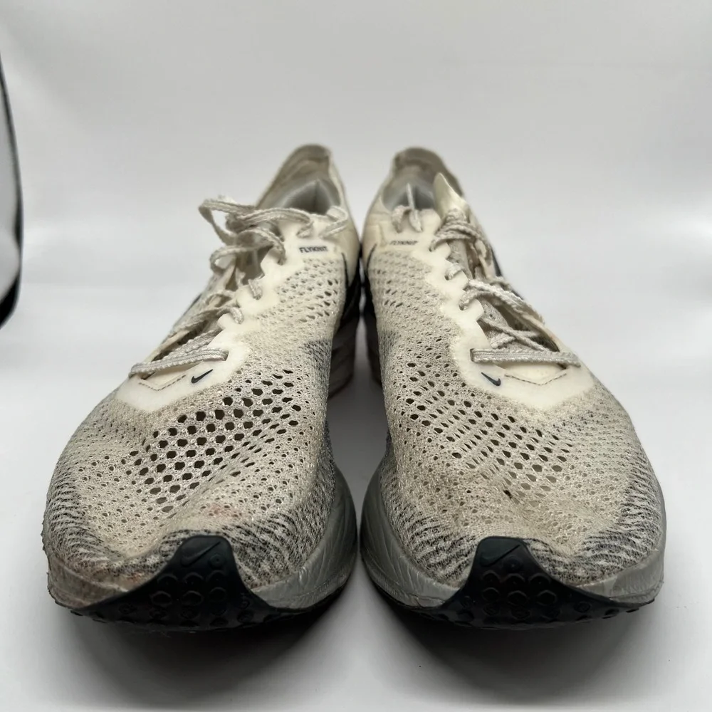 Nike ZoomX Vaporfly Next% 3 White Silver Running Shoes DV4129-100 Mens 10.5 race