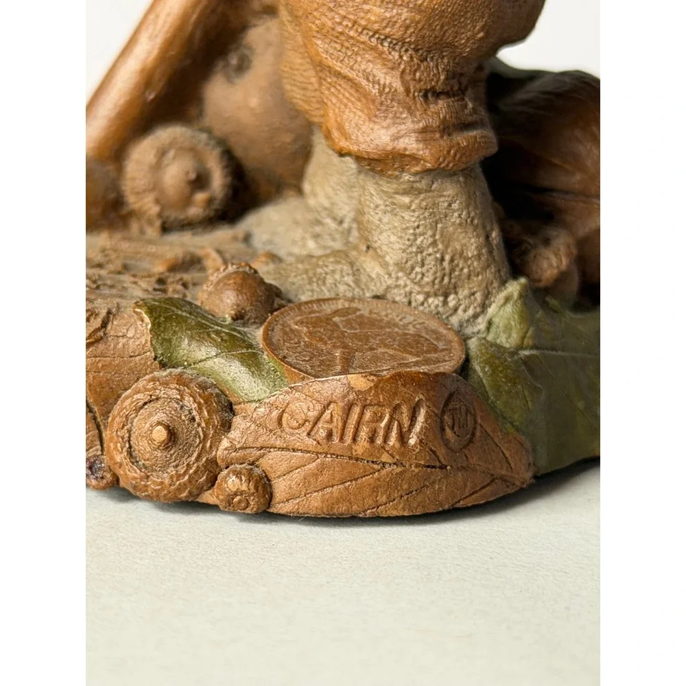 Vintage Tom Clark‎ Slugger Baseball Gnome Figurine 1991 Cairn Studio Resin Art