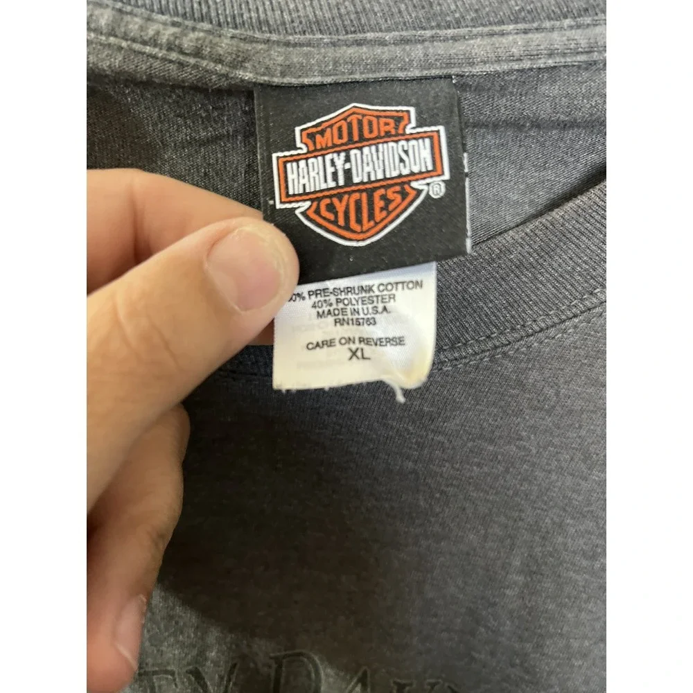 HARLEY DAVIDSON Men's Short Sleeve‎ XL El Paso TX Cotton T-Shirt