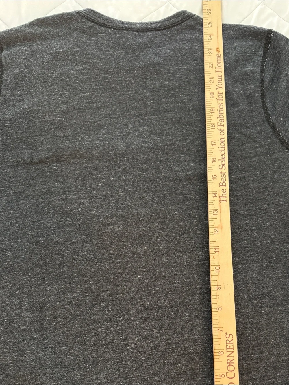 Flint and Tinder Huckberry Men's Charcoal Grey Crewneck Sweatshirt M Made in USA