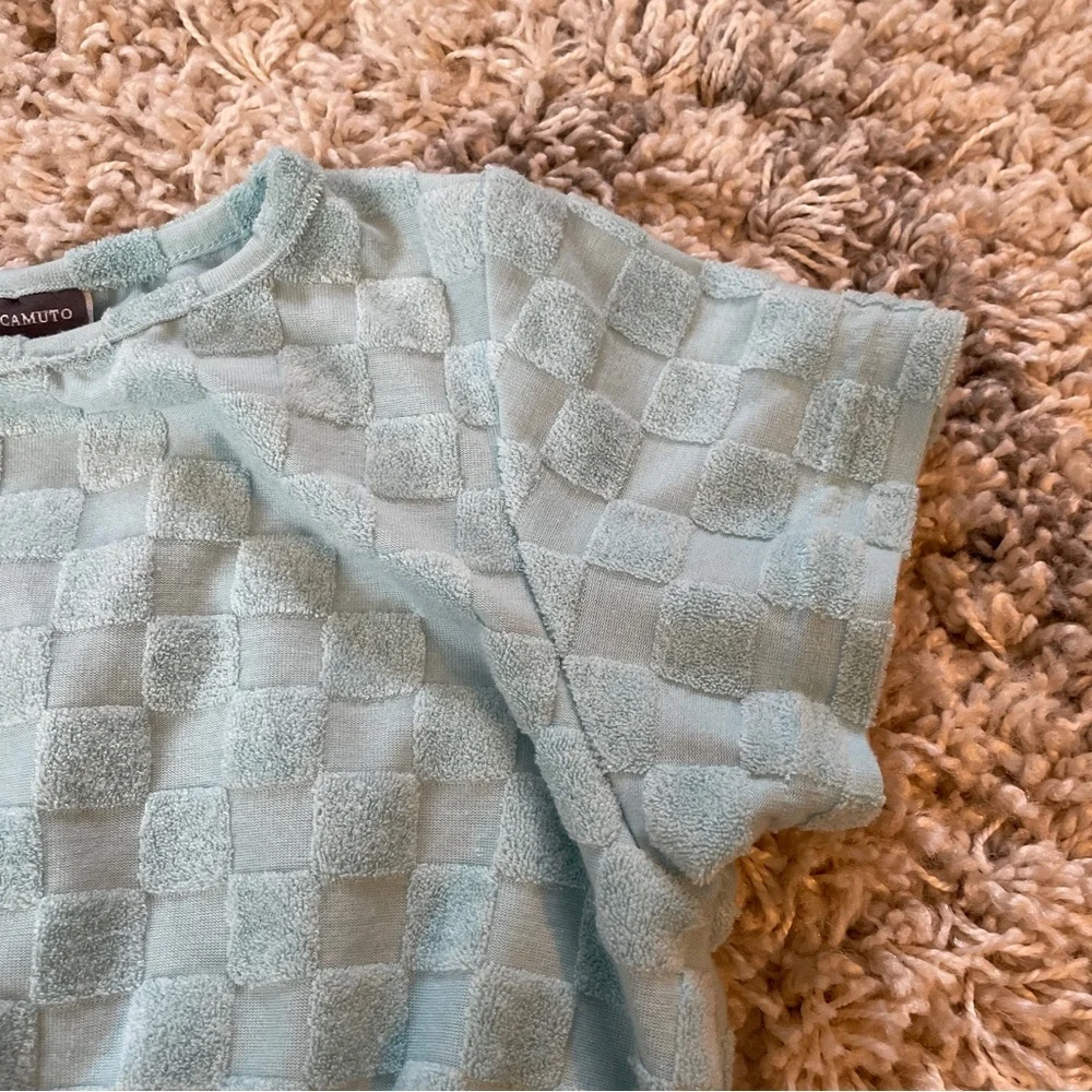 Vince Camuto Kids‎ Textured blue Tee