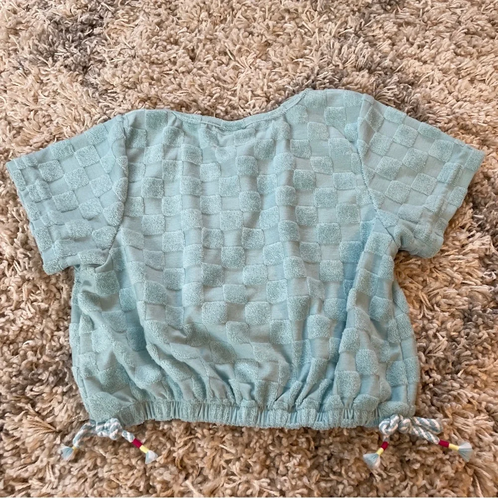 Vince Camuto Kids‎ Textured blue Tee