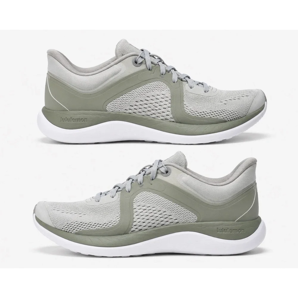 Lululemon Chargefeel Low Women's Size 7 Sage Pilates Running Training Sneakers
