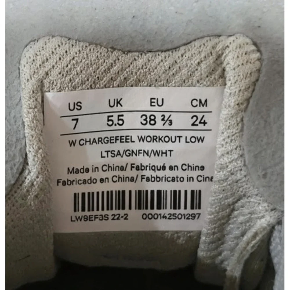 Lululemon Chargefeel Low Women's Size 7 Sage Pilates Running Training Sneakers