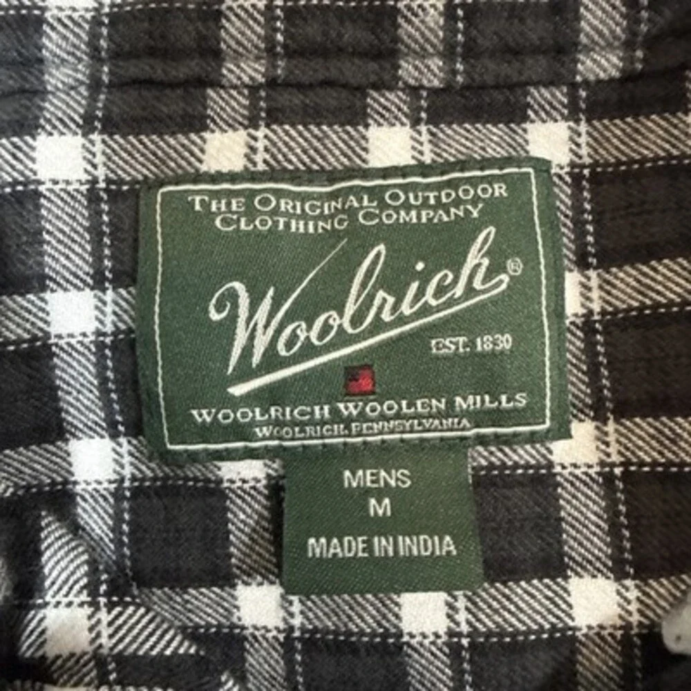 Woolrich men plaid