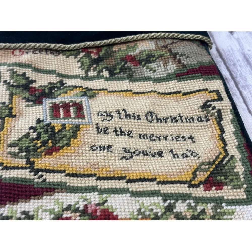 The Unbranded Brand vintage needlepoint