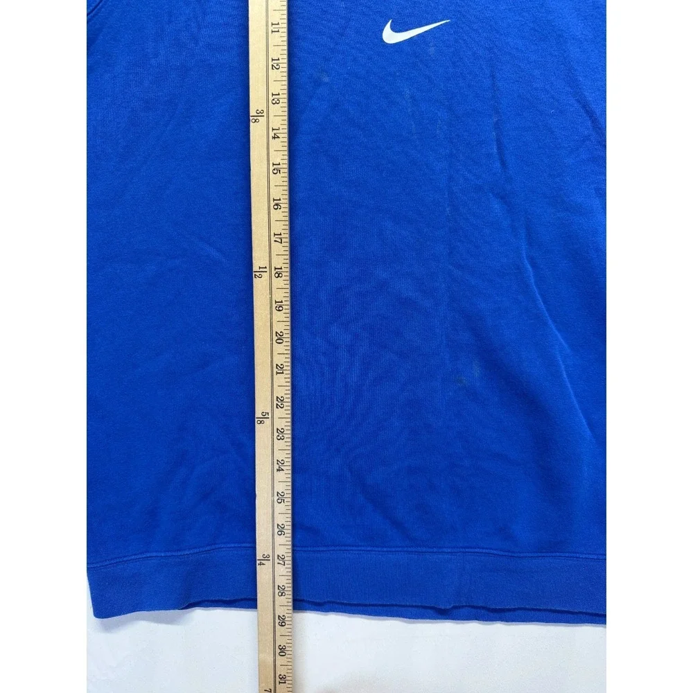 Duke Blue‎ Devils Sweatshirt Mens XL Royal Blue Nike NCAA Graphic Print Ribbed