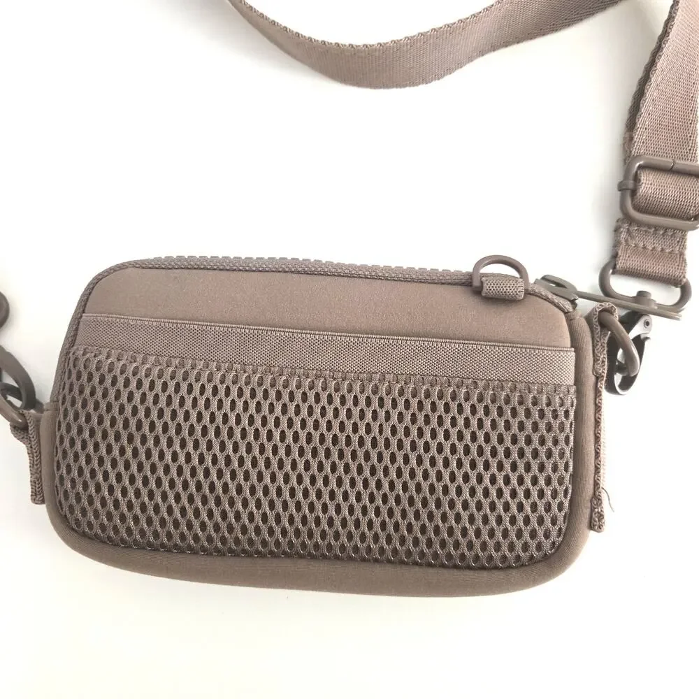 Dagne Dover Mara Neoprene Phone Sling Crossbody - Dune Mauve / Brown