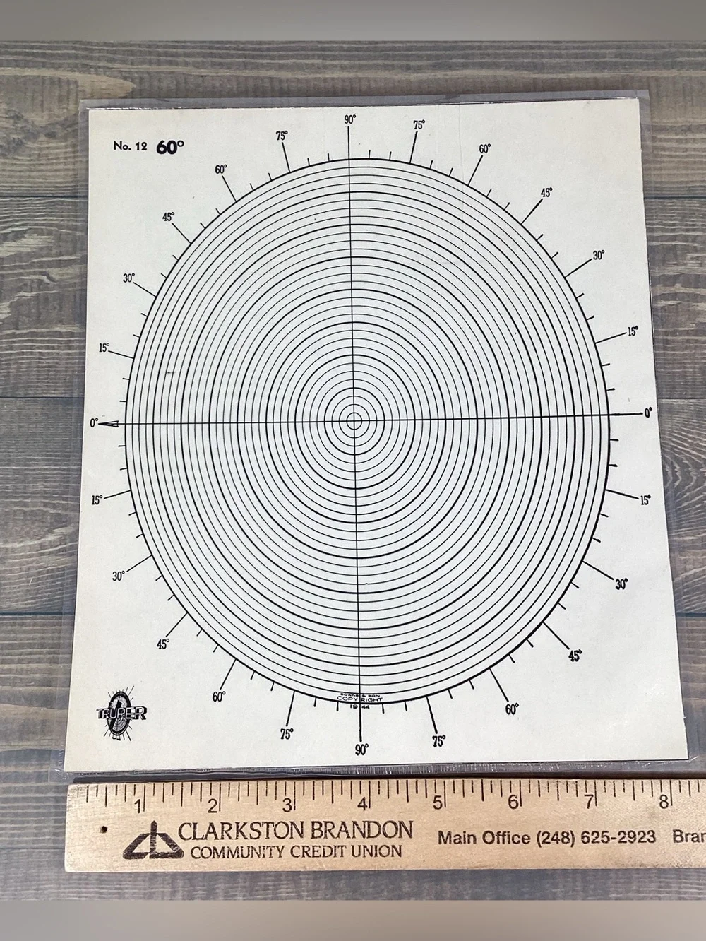8 Unique 1944 Laminated Graphing Paper With Tilt Perspective