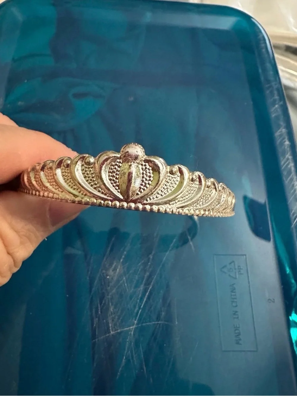 Silver Crown Tiara bracelet