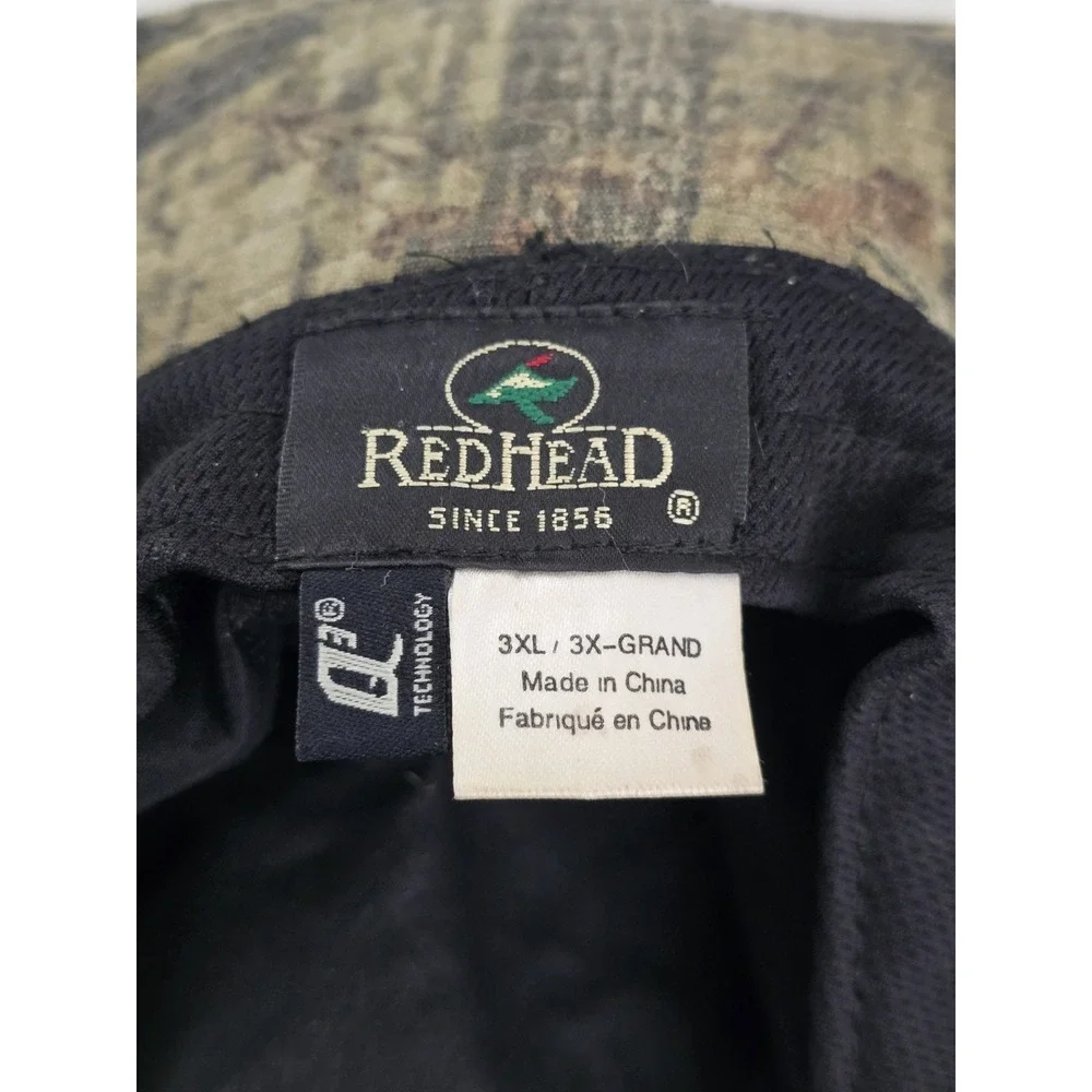 Vintage Redhead Q3 RealTree Camo Hunting Fishing‎ Outdoors Bucket Hat Men 3XL