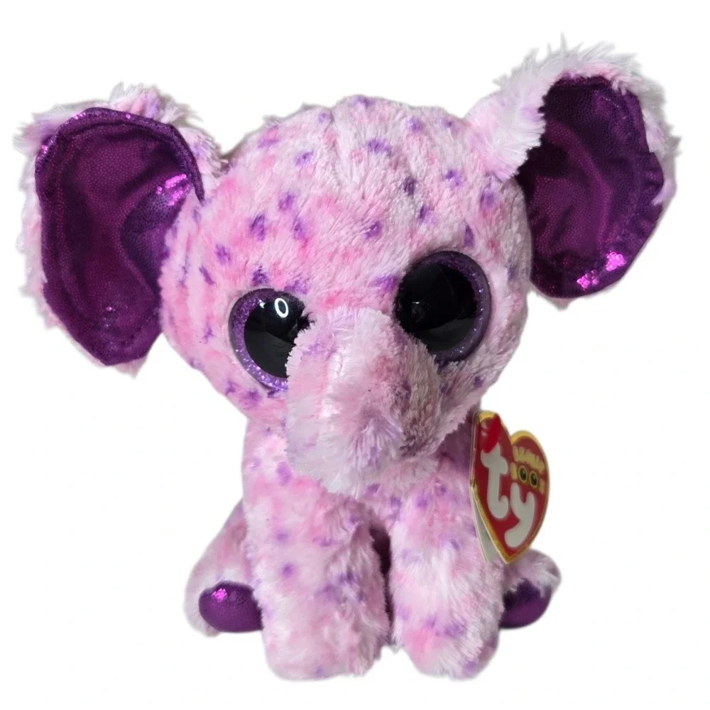 Ty Eva Elephant Beanie Boos Plush 6