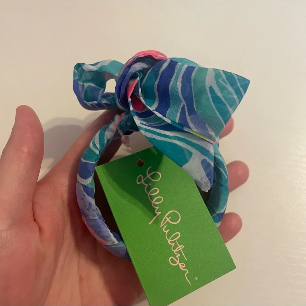 Lilly Pulitzer Fabric Wrapped Bangle