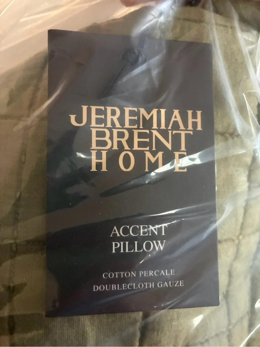 Jeremiah Brent Home doublecloth gauze