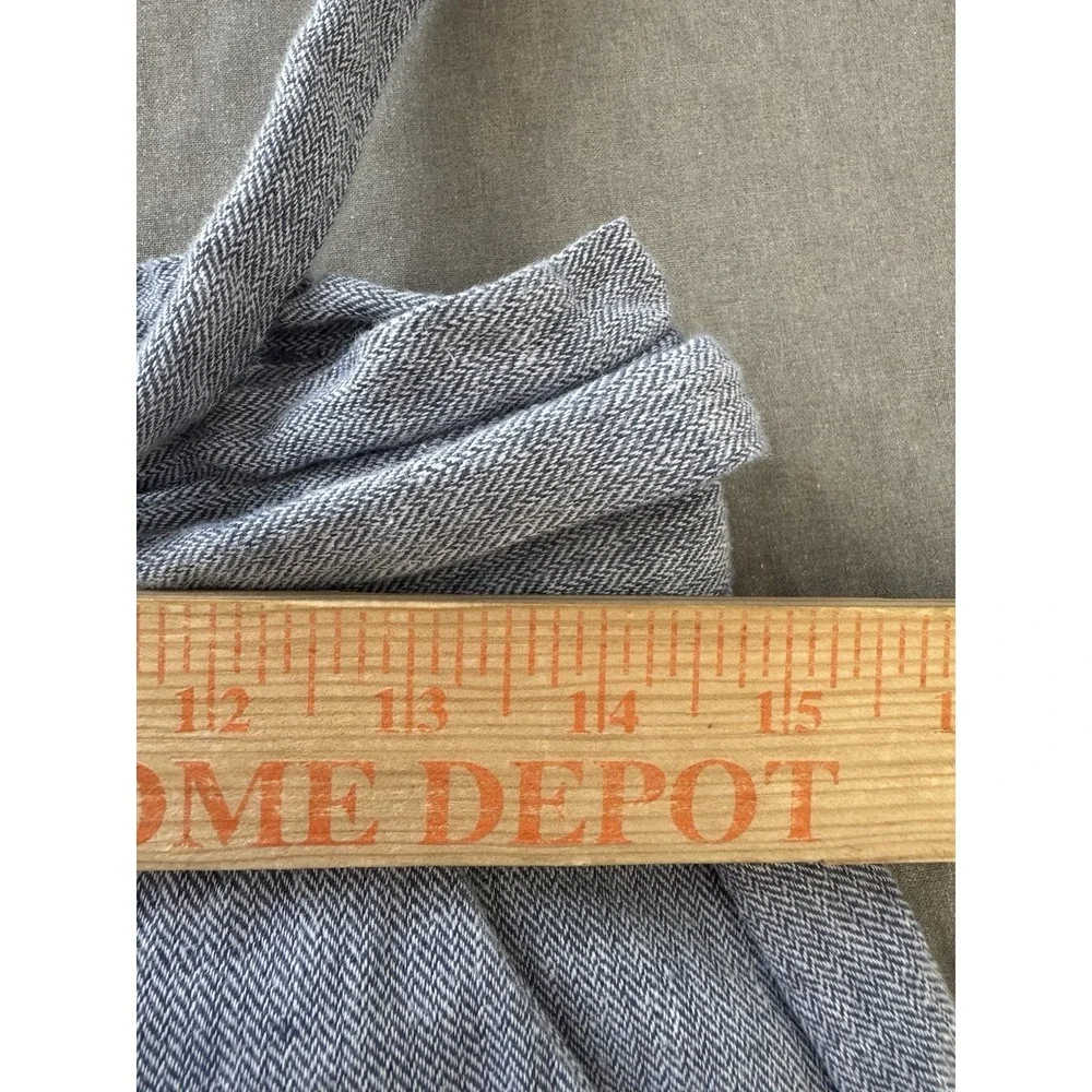 Banana Republic Women's Sz‎ 8 Linen Blend Tie Waist Crop Pants Coastal Chic