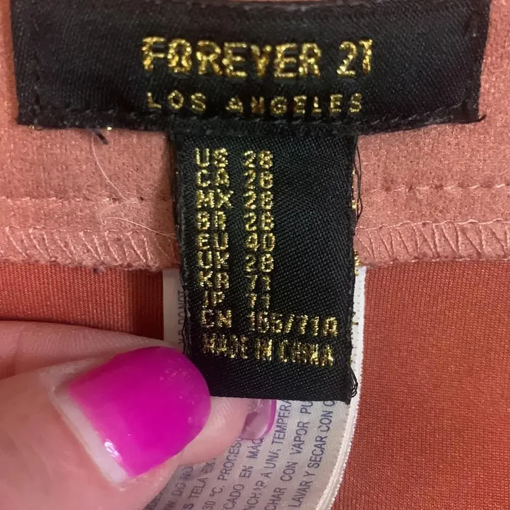 Forever 21 some faux 21