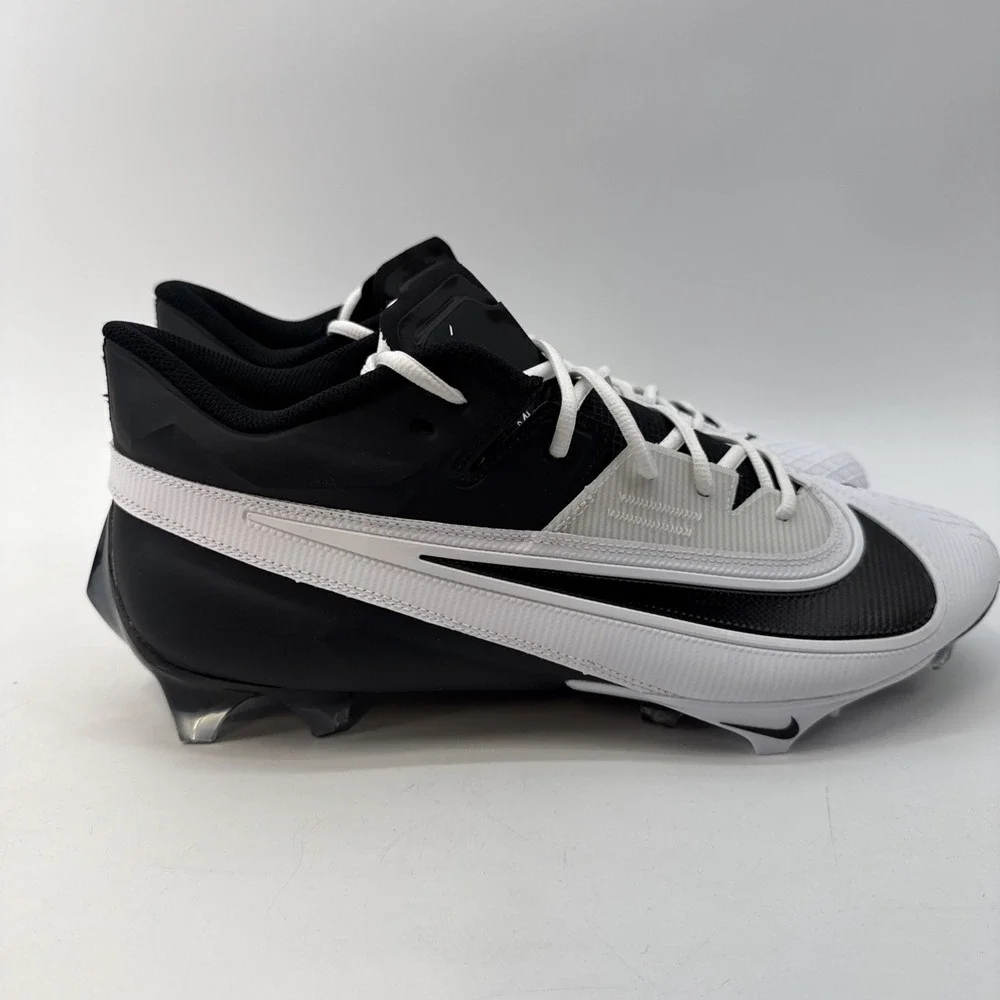 Size 15 Nike Vapor‎ Edge Elite 360 2 Football Cleats White/Black FD5713-004 New