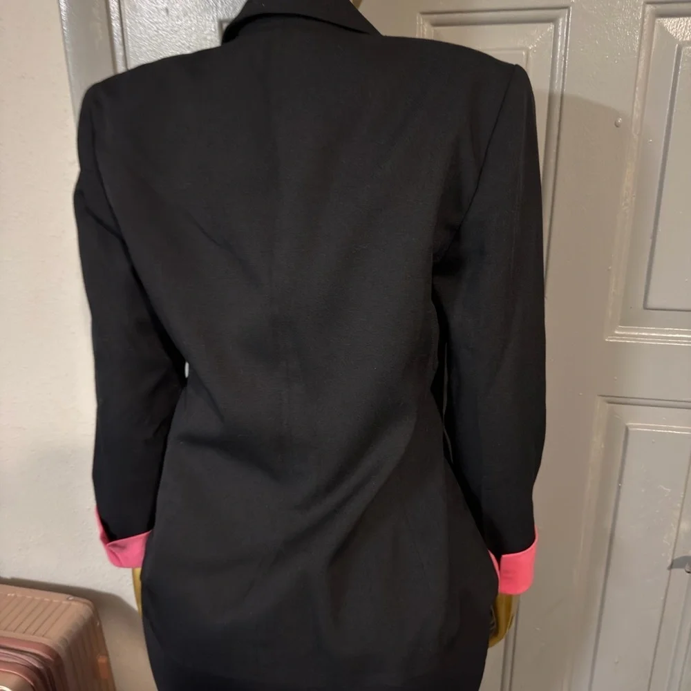 Bicci black modern blazer