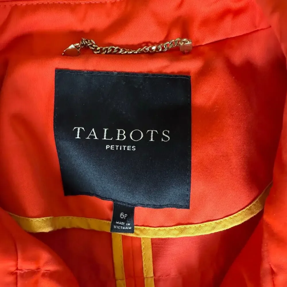 Talbots coat modern