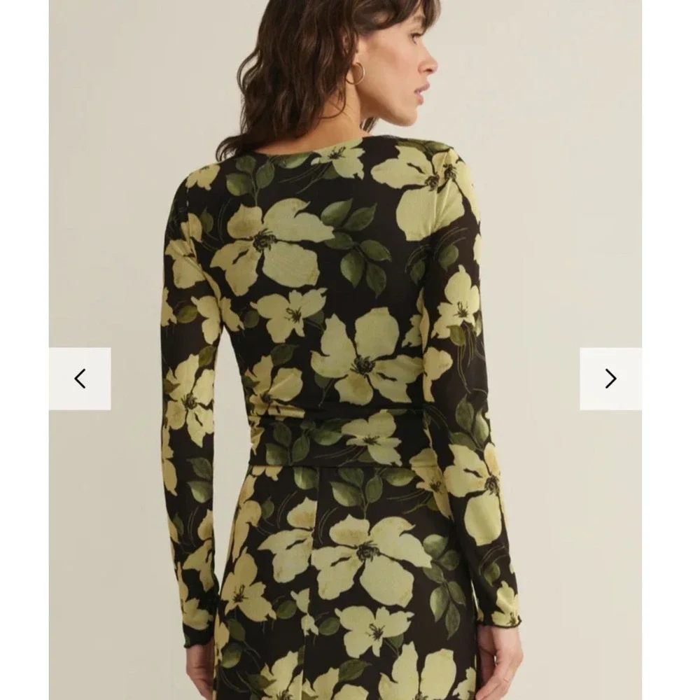 Z Supply floral mesh