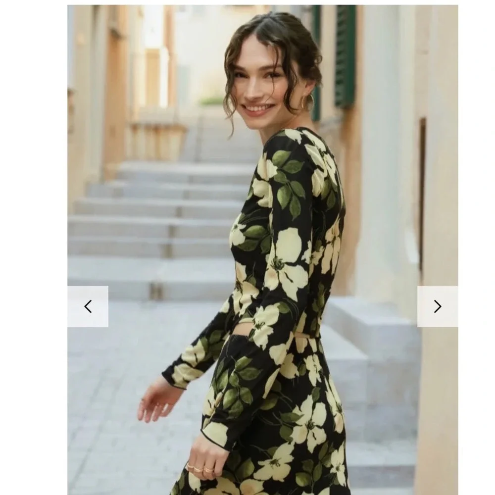 Z Supply floral mesh