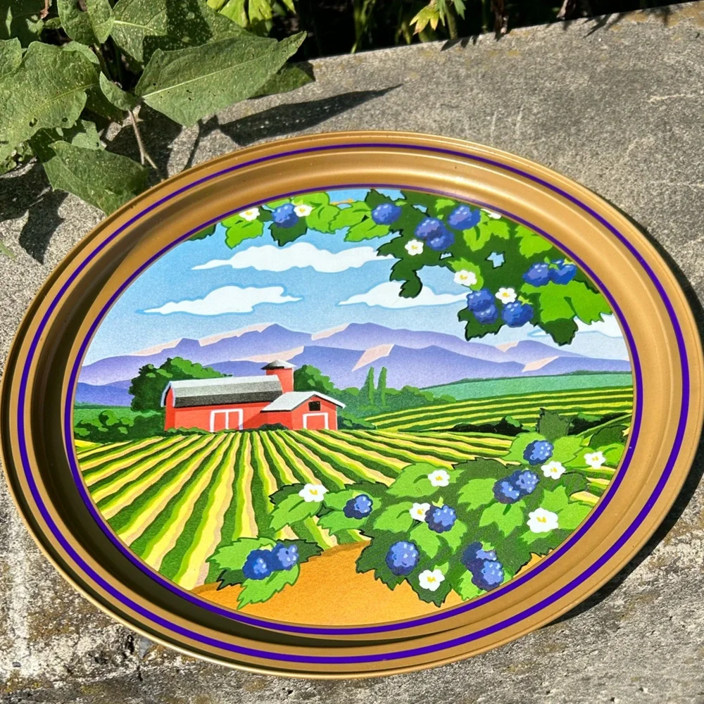 Vintage farmhouse mountain