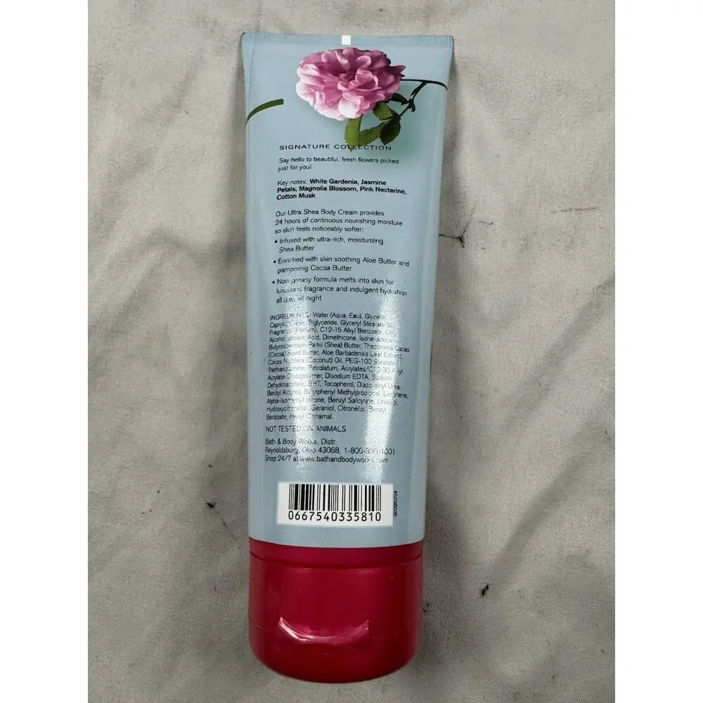 Bath & Body Works Hello Beautiful Ultra Shea Body Cream 8 Oz New