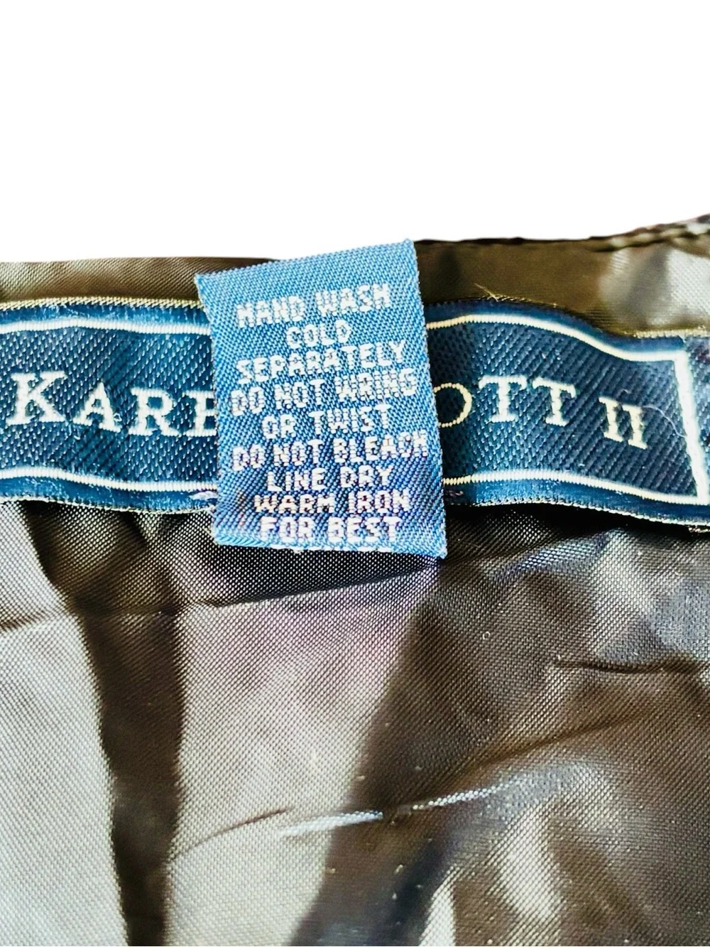 Vintage 90s Karen Scott Blue and Green Seasonal Christmas Vest, Granny Core