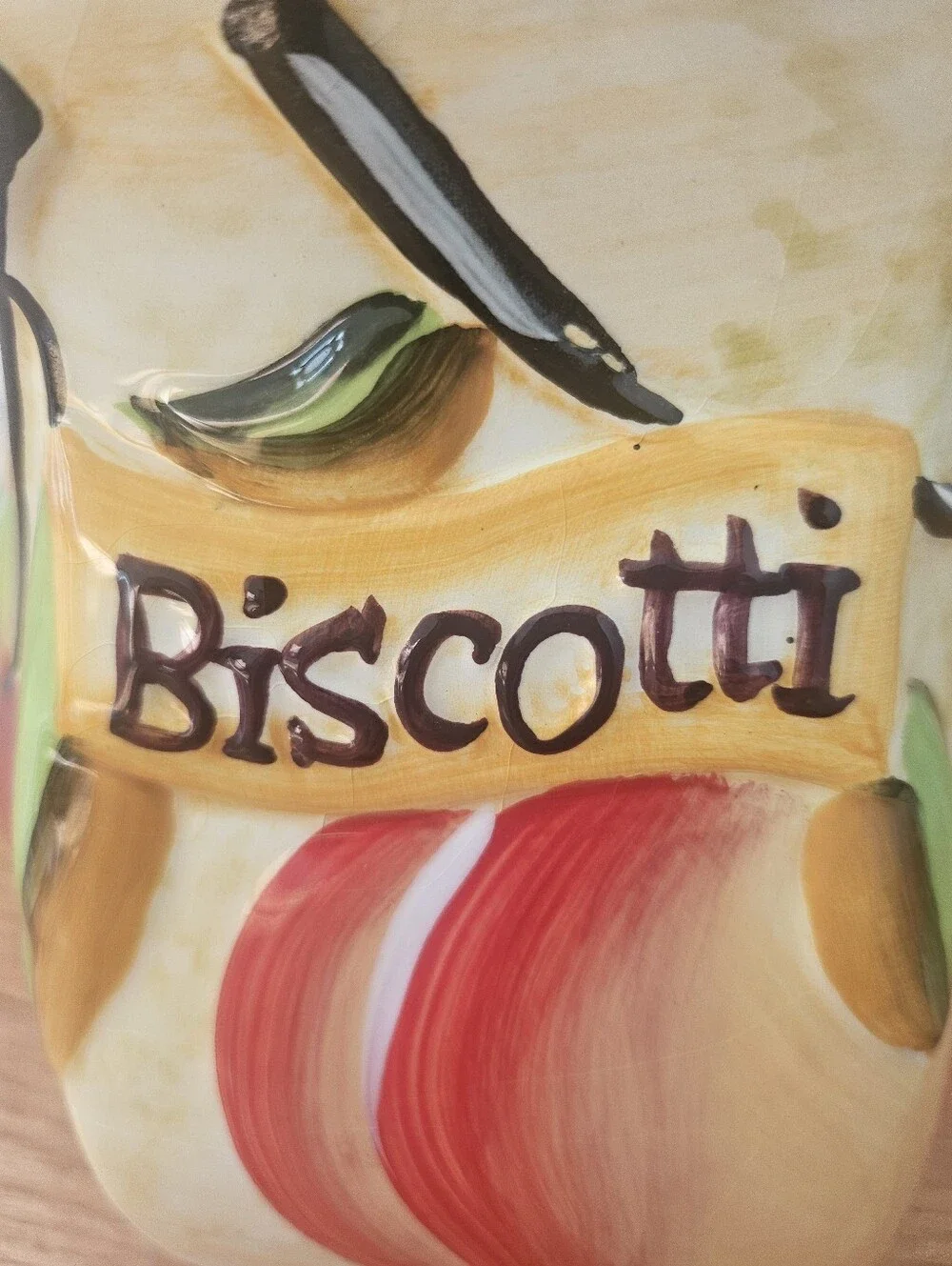 Biscotti hand painted