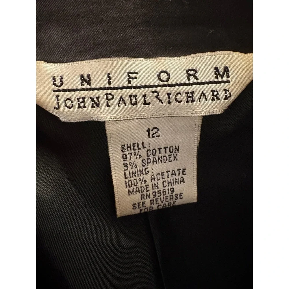 Uniform John Paul Richard uniform john