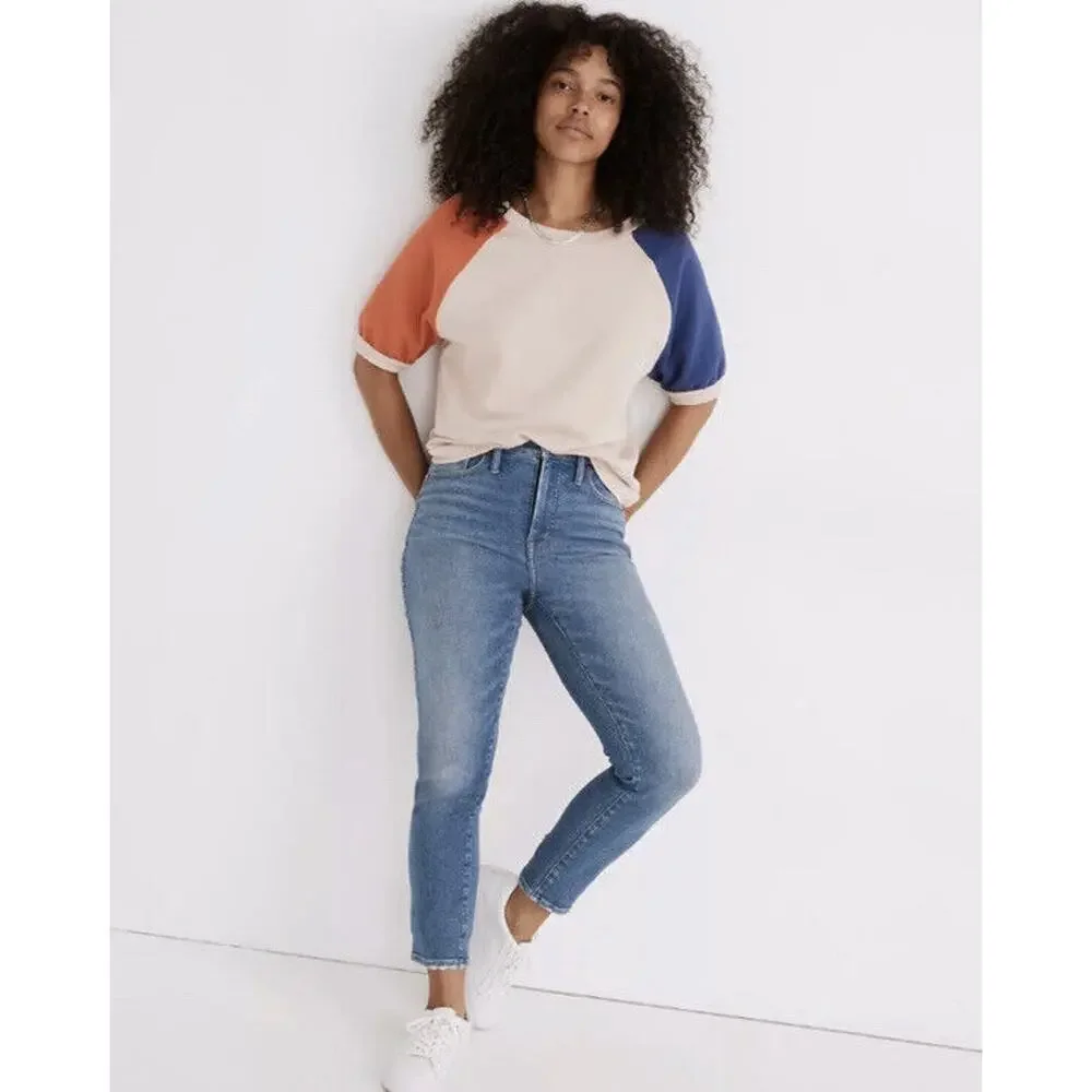 Madewell Ditmas Wash Stovepipe Straight Leg Jeans Size‎ 30 Style MC539