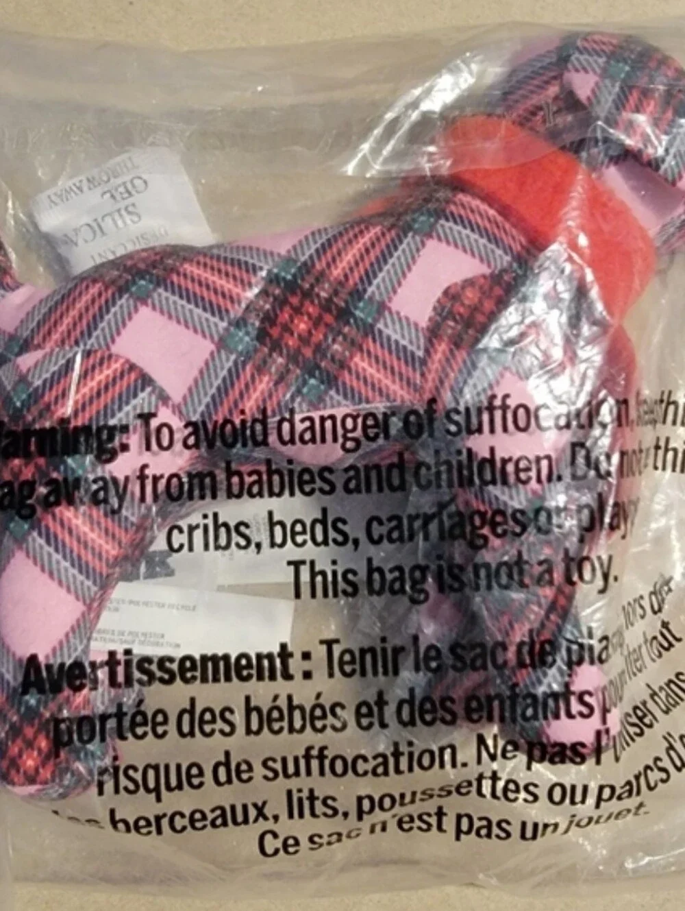 PINK Victorias Secret designer plush